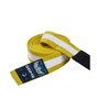 BJJ Kids Belt (Yellow with white stripe)