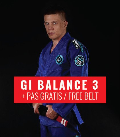 GI do BJJ "Balance 3" (Niebieskie) + pas GRATIS
